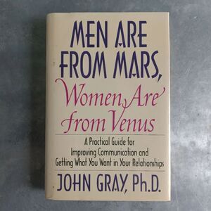 Men Are From Mars, Women Are From Venus By John Gray, Ph.D. Guide Hardcover